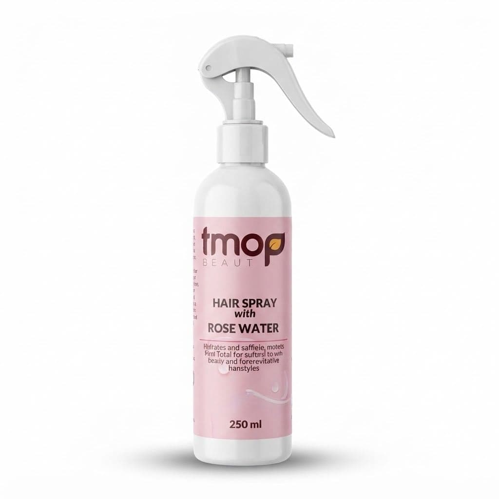 TMOP Hair Spray With Rose Water - Pink - 250ml
