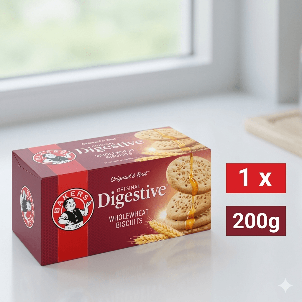 Digestive Cream Biscuits 200g — by McVitie's — Snacks Biscuits from GB — Afrizonemart