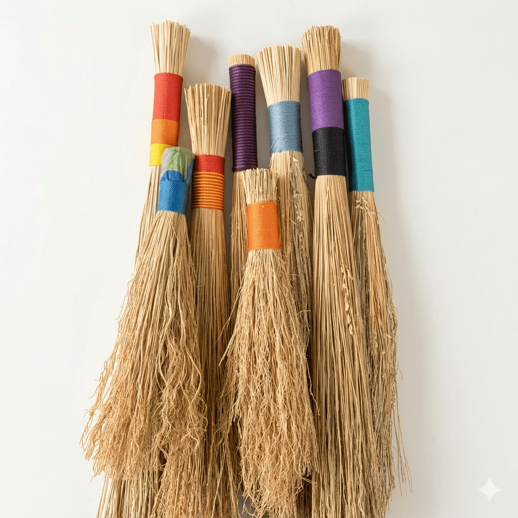Hand Broom (Adire) Local