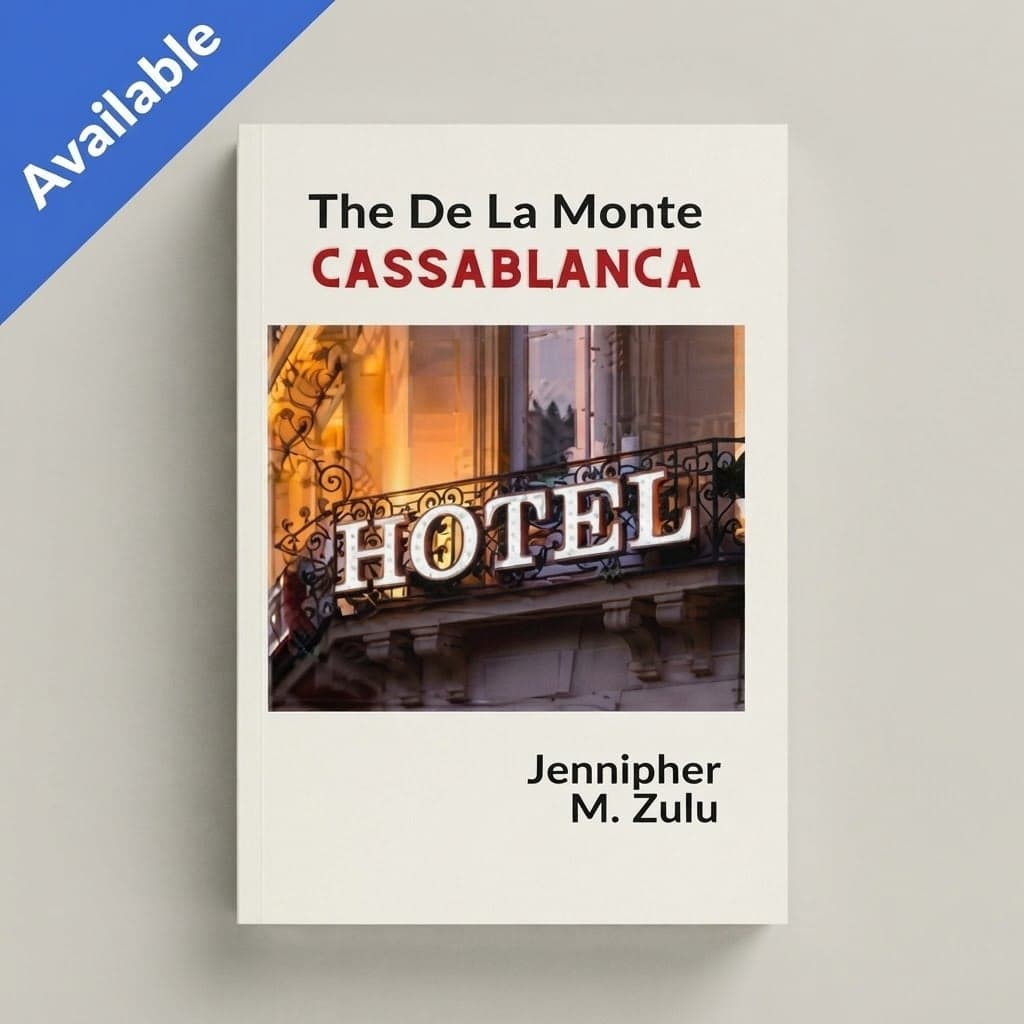 The De La Monte Cassablanca by Jennipher M. Zulu — by Jennipher M. Zulu — Books & Literature products from ZM — Afrizonemart