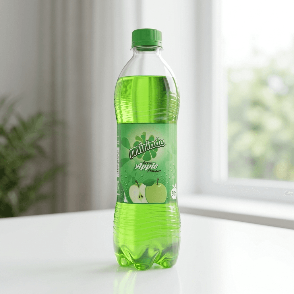 Mirinda Apple 50cl PET — by Mirinda — Carbonated Drinks products from NG — Afrizonemart