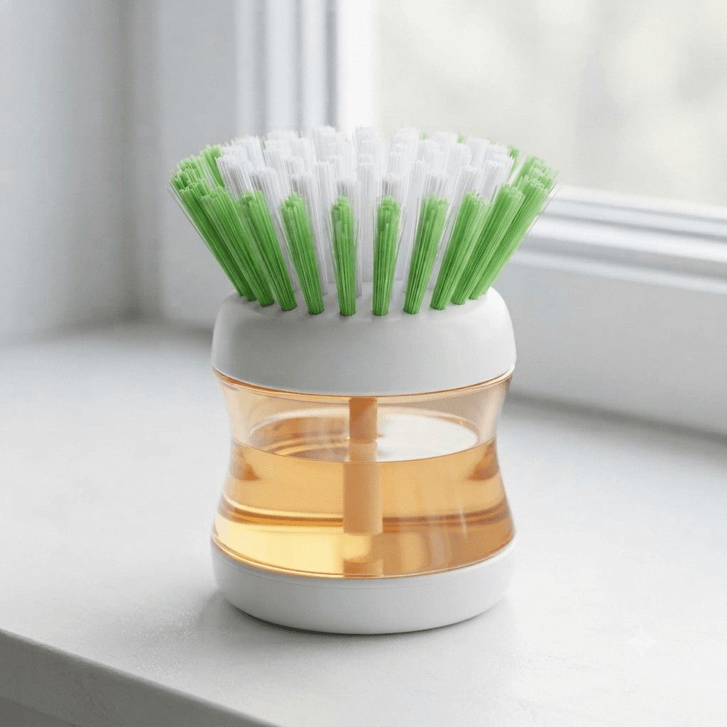 Plastic Dish Scrubbing Brush