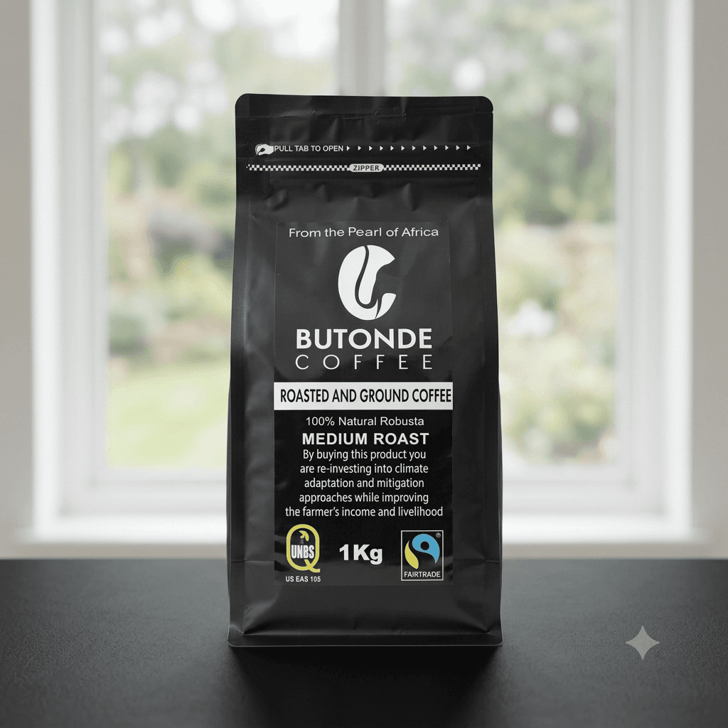 Butonde Coffee Roasted And Ground Coffee - 1kg