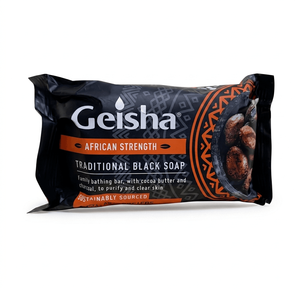 Geisha Traditional Black Soap 200g