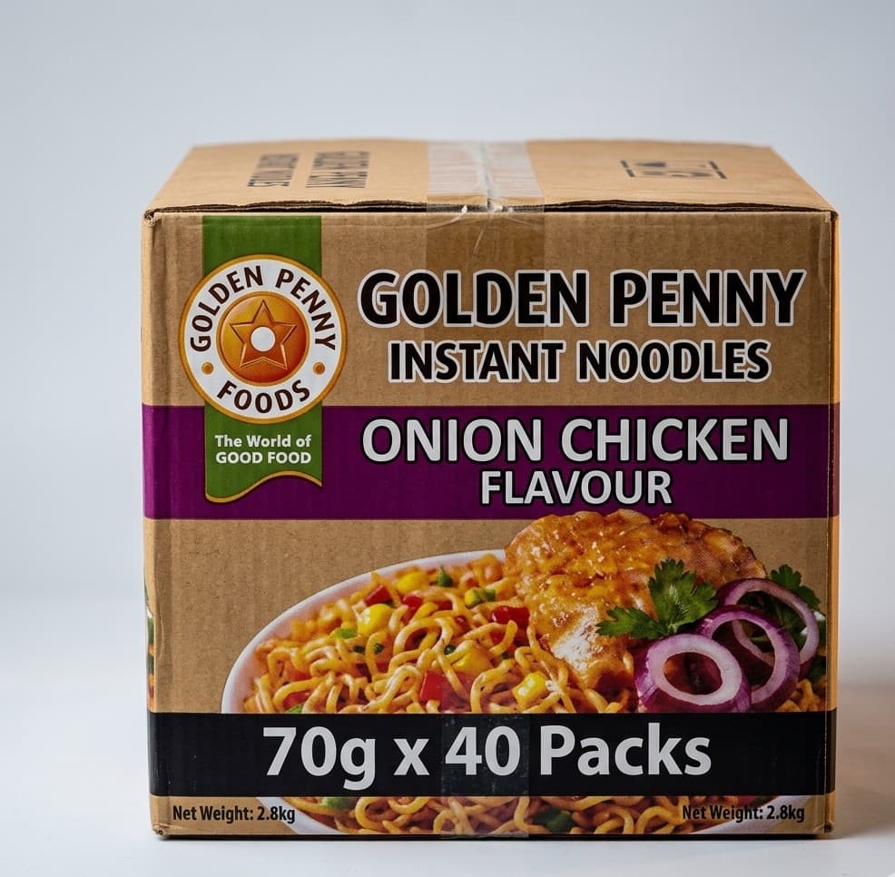 Golden Penny Noodles Onion Chicken 70g x 40 (Carton) — by Golden Penny — Pasta Noodles from NG — Afrizonemart