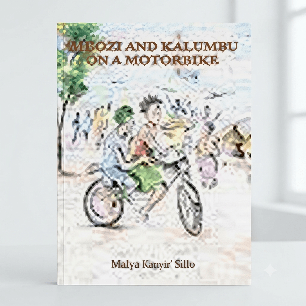 Misozi and Kalumbu on the Motorbike by Maliya Mzyece Sililo