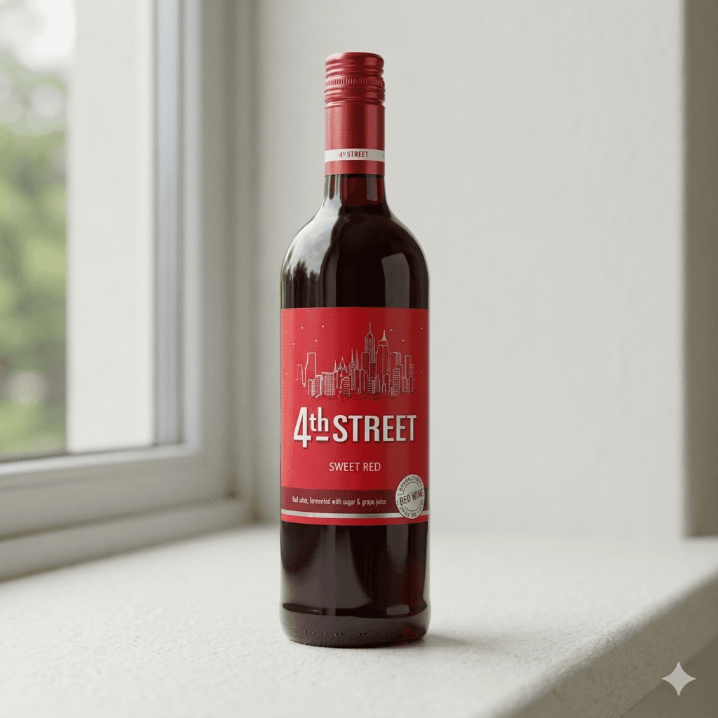 4th Street Sweet Red 750ml — by 4th Street — red-wine from ZA — Afrizonemart