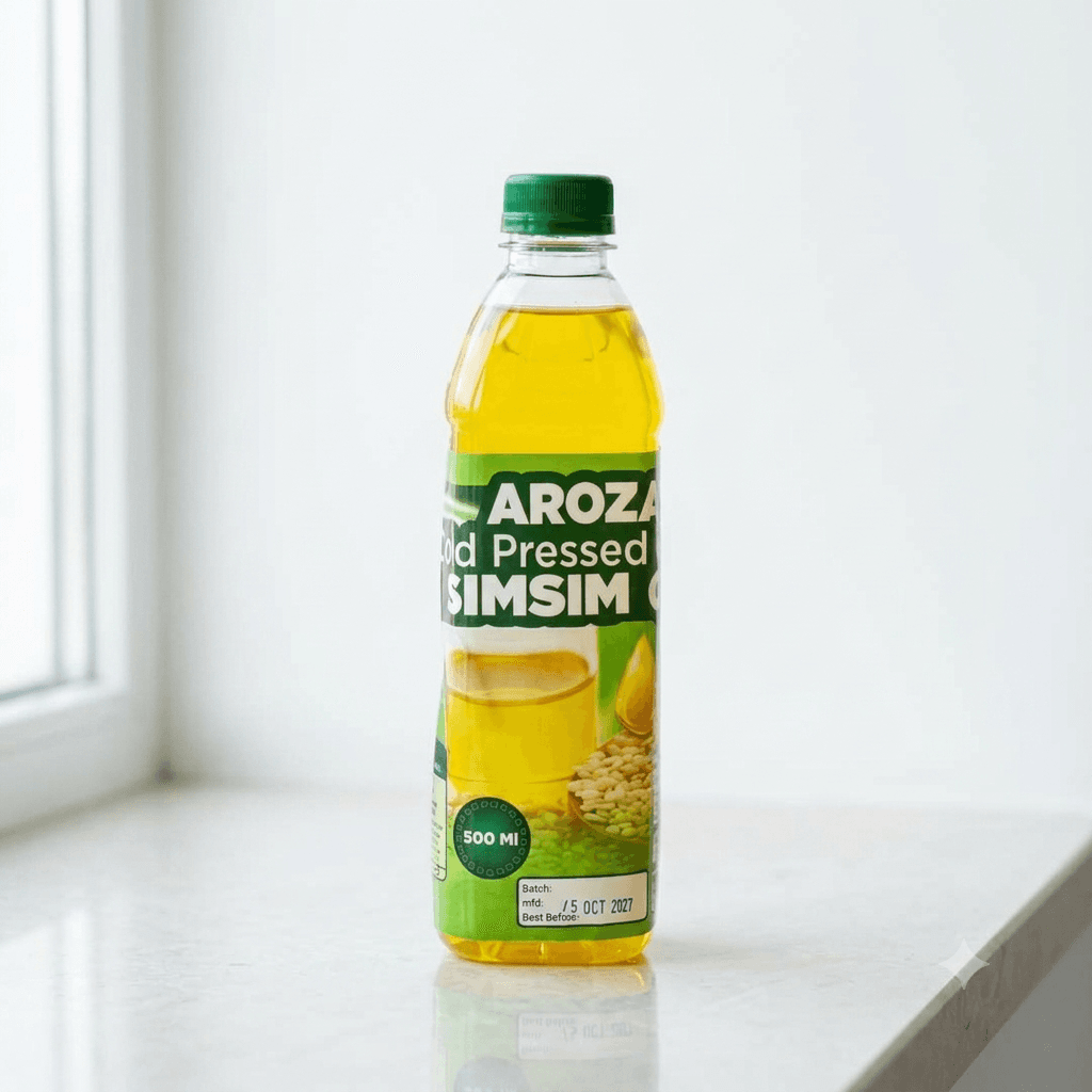 Aroza Cold Pressed Simsim Oil - 500ml