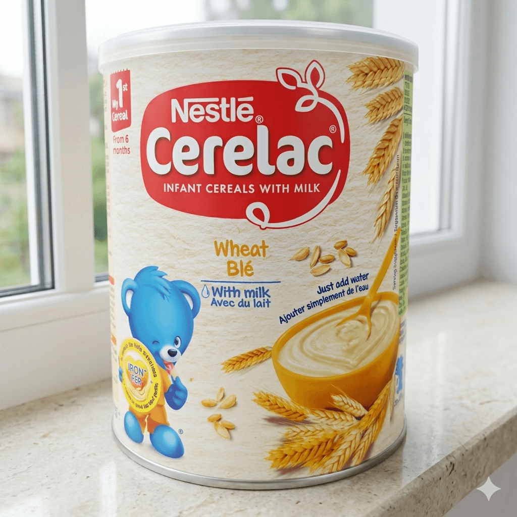 Cerelac Wheat with Milk 1kg Family Size — by Cerelac — Baby Food from NG — Afrizonemart