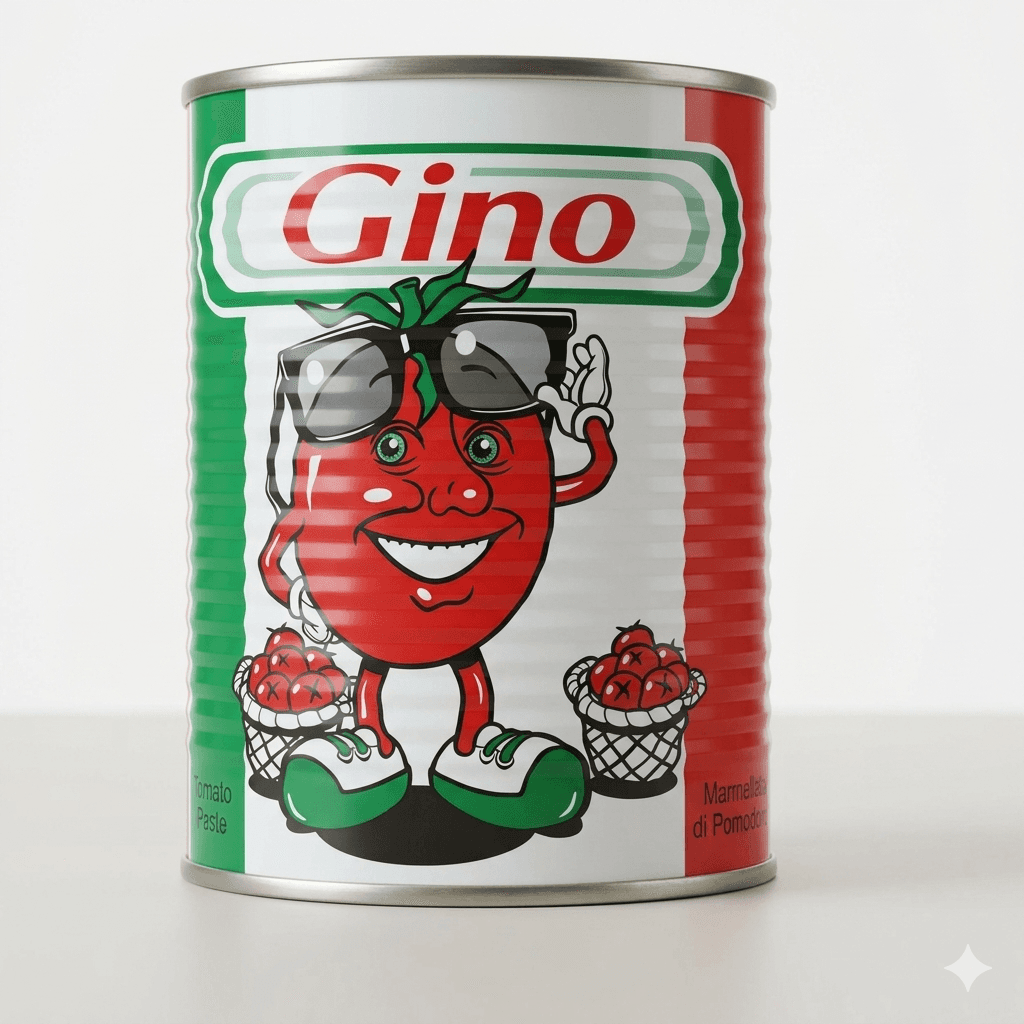 Gino Tomato Paste 400g Tin