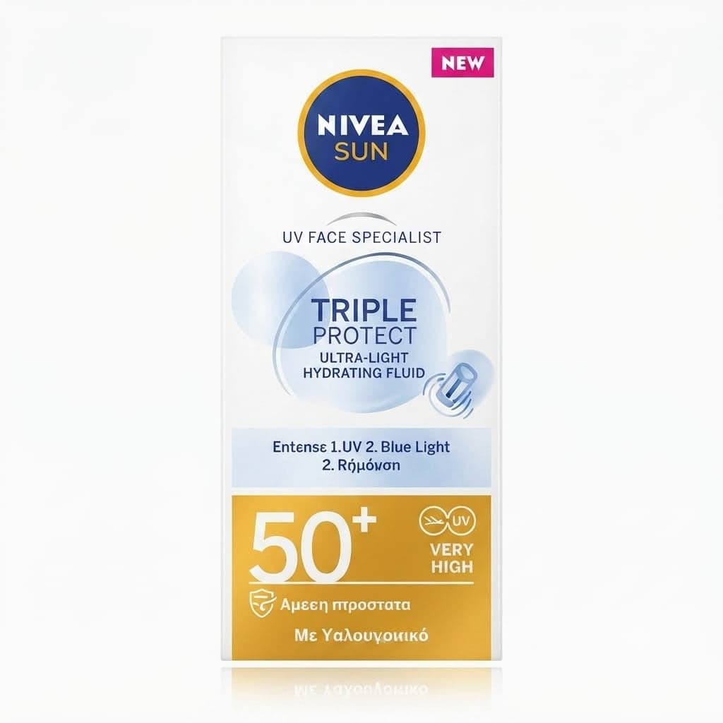 Sun UV Face Specialist Triple Protect Fluid SPF 50+ — Afrizonemart