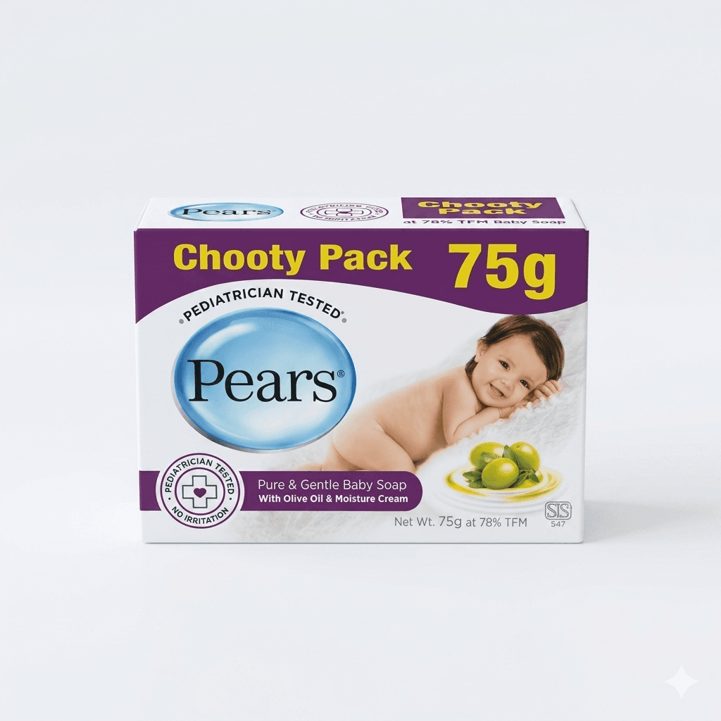 Pears Baby Soap 75g — by Pears — Baby Toiletries from NG — Afrizonemart