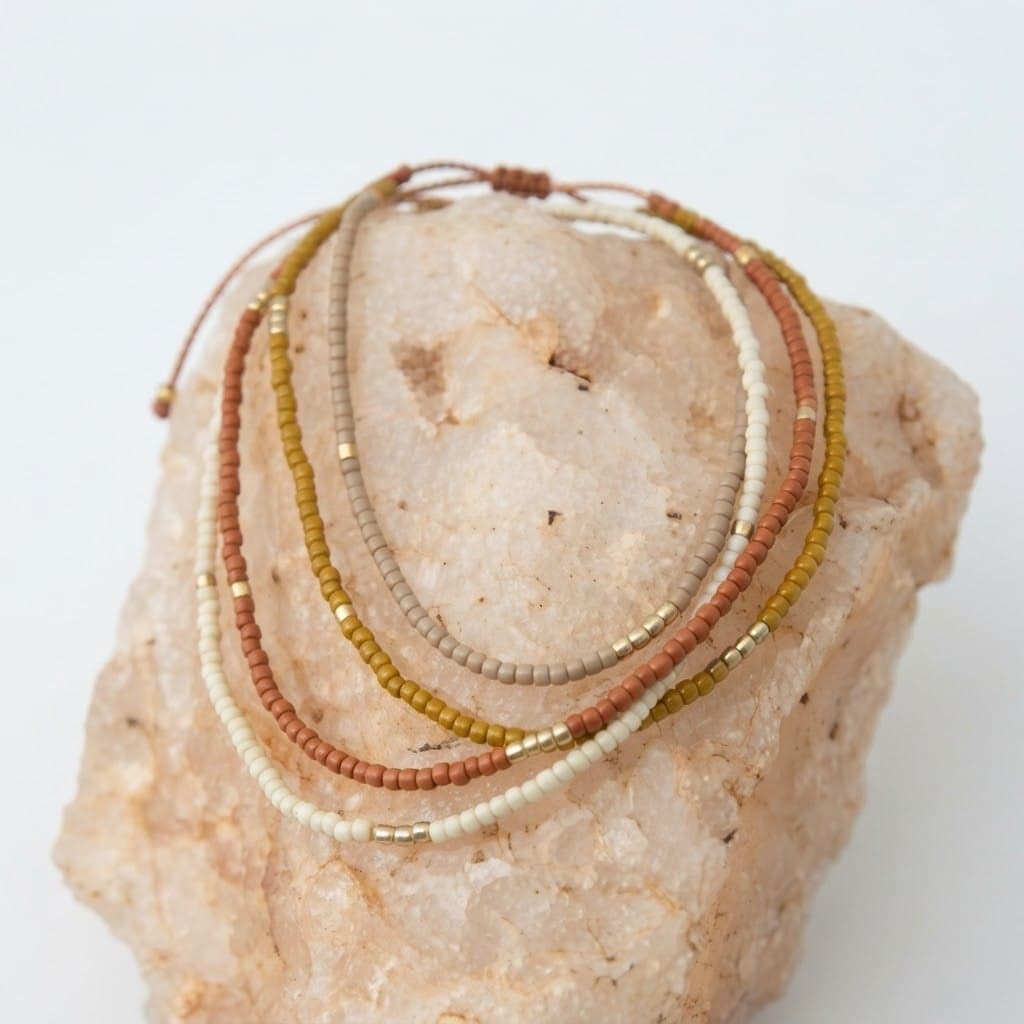 Sintha Silk Bead Wrap