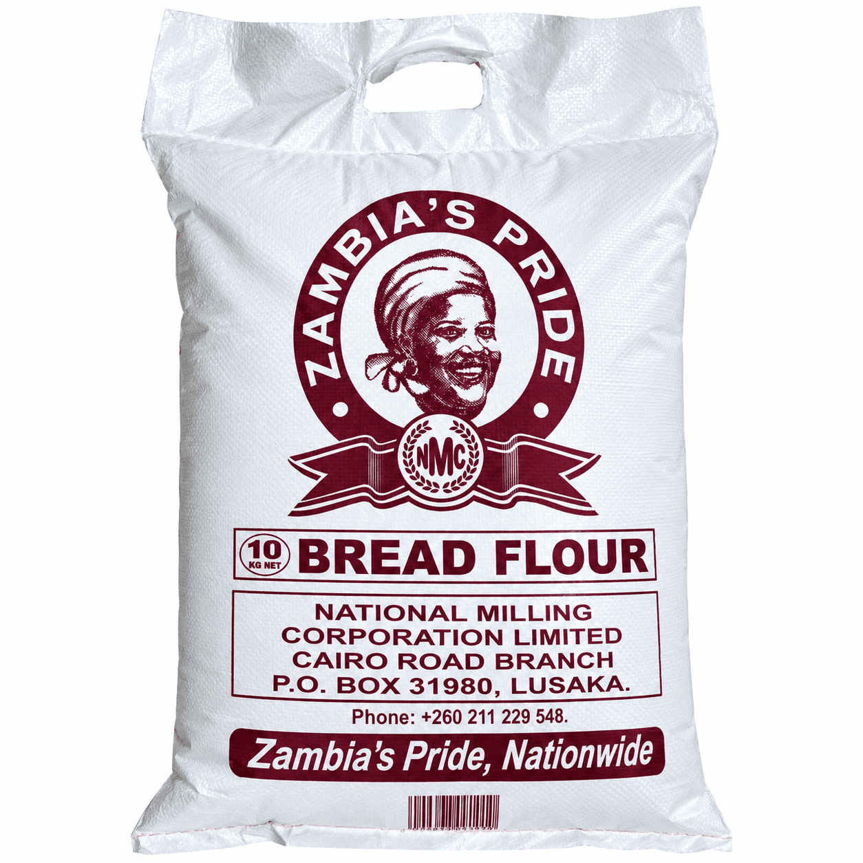 Bread Flour 10kg — by Zambia's Pride — food-agriculture-flour products from ZM — Afrizonemart