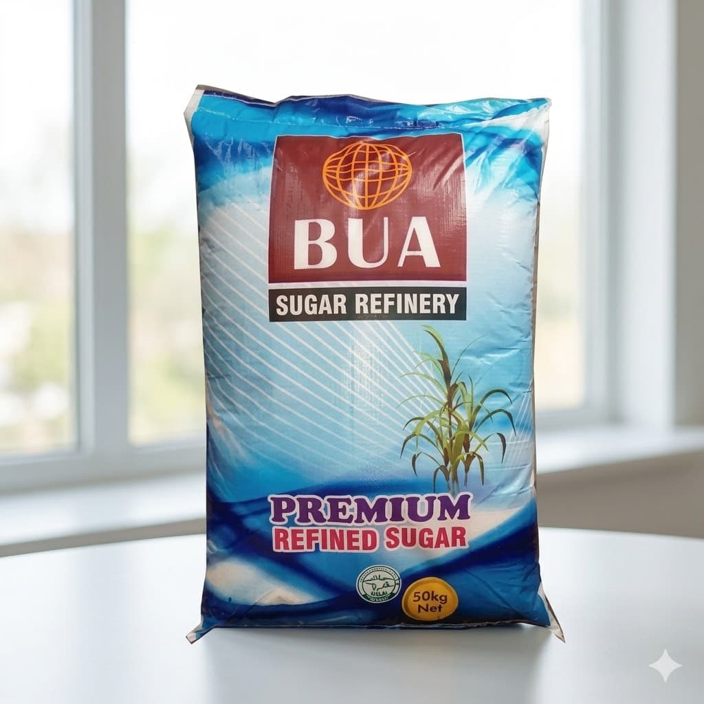 BUA Sugar 50kg (Bag) — by BUA — Salt Sugar from NG — Afrizonemart