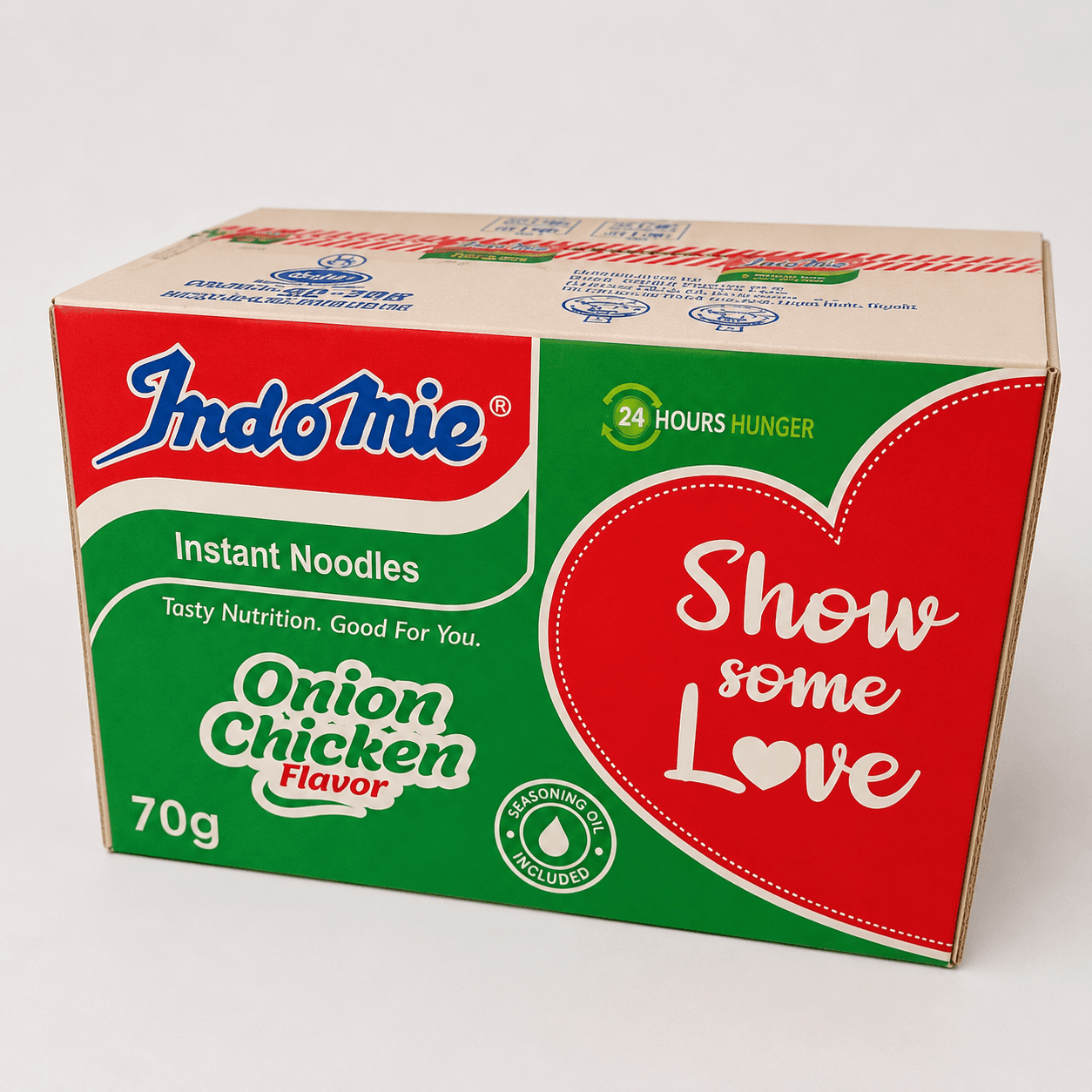Indomie Onion Chicken 70g x 40 (Carton) — by Indomie — Pasta Noodles from NG — Afrizonemart