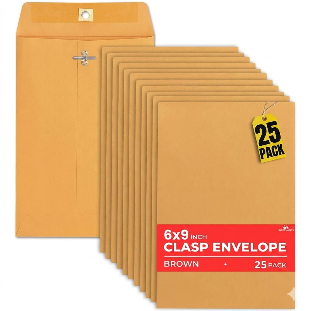 Envelope Brown Manila Pack of 25