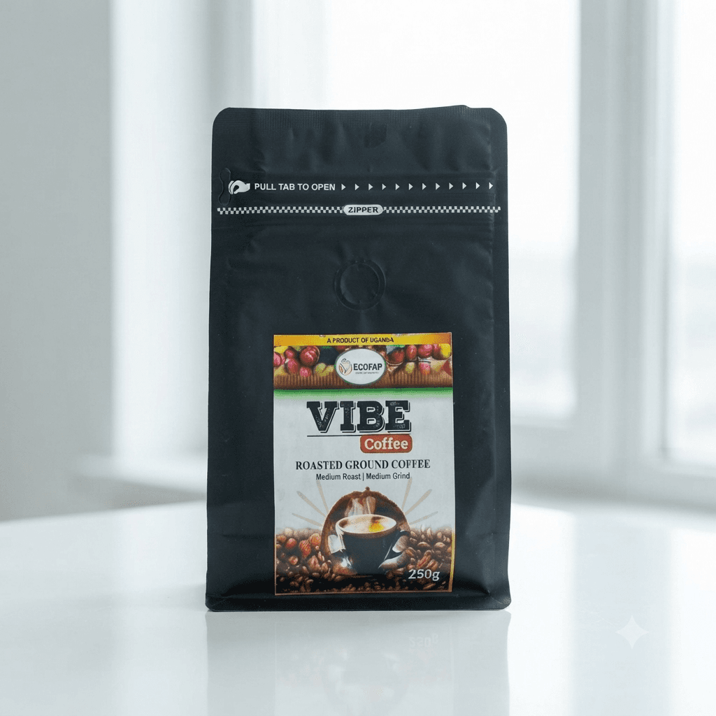 ECOFAP Vibe Coffee Roasted Grounded - 250g
