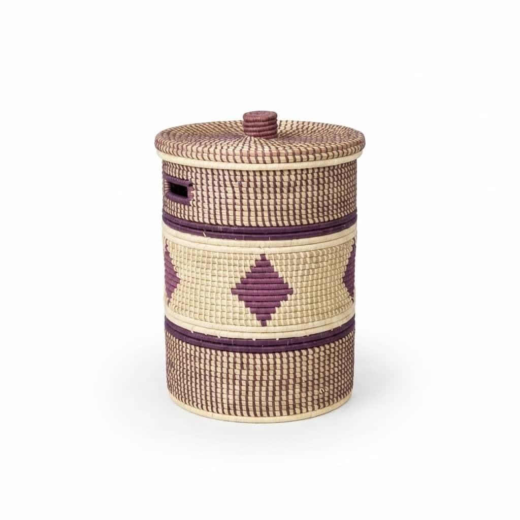 Raffia Laundry Basket