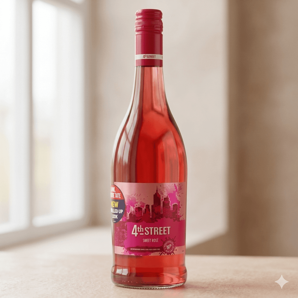 4th Street Natural Sweet Rosé 750ml — by 4th Street — rose-wine from ZA — Afrizonemart