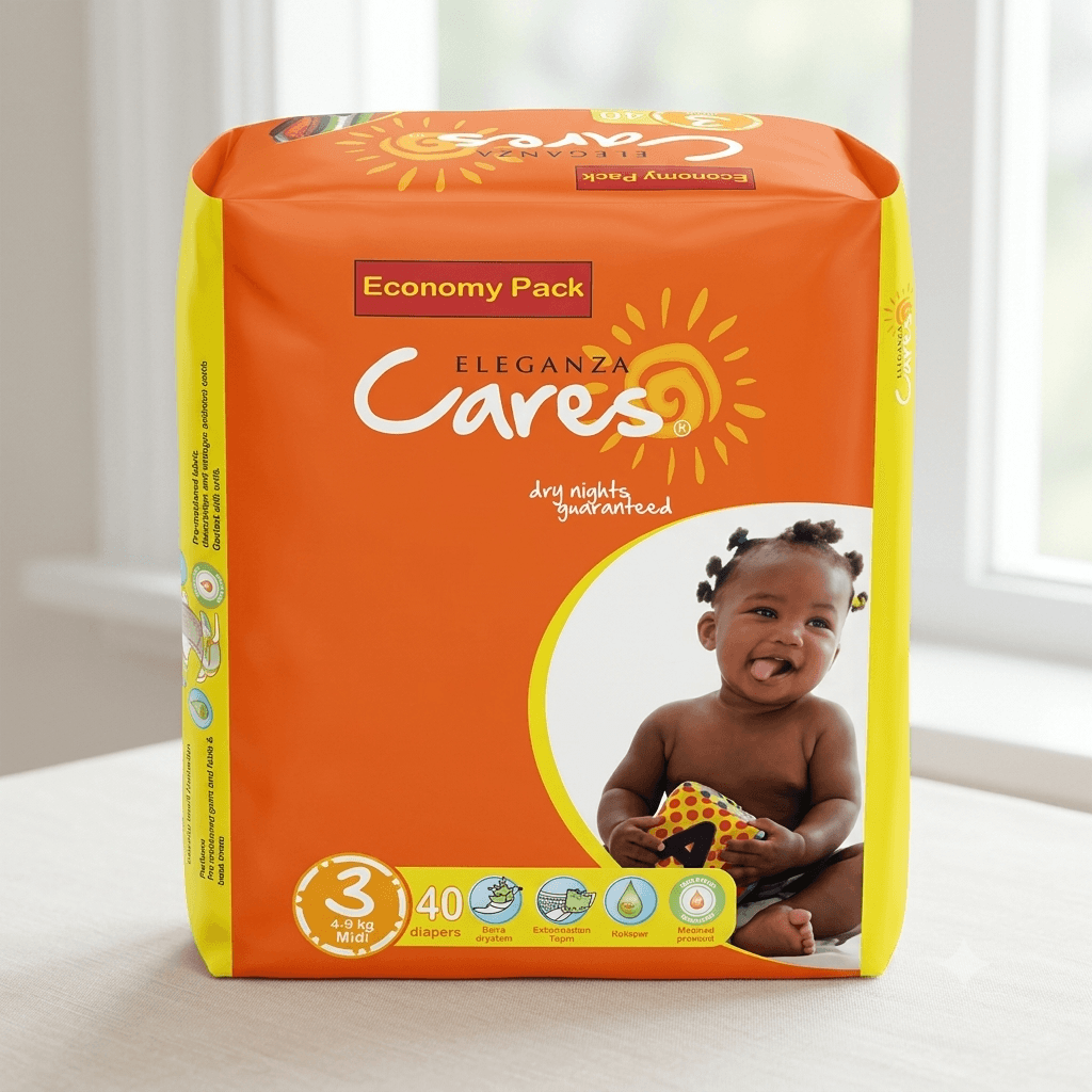 Eleganza Baby Diapers Midi Size 3 (40 count)