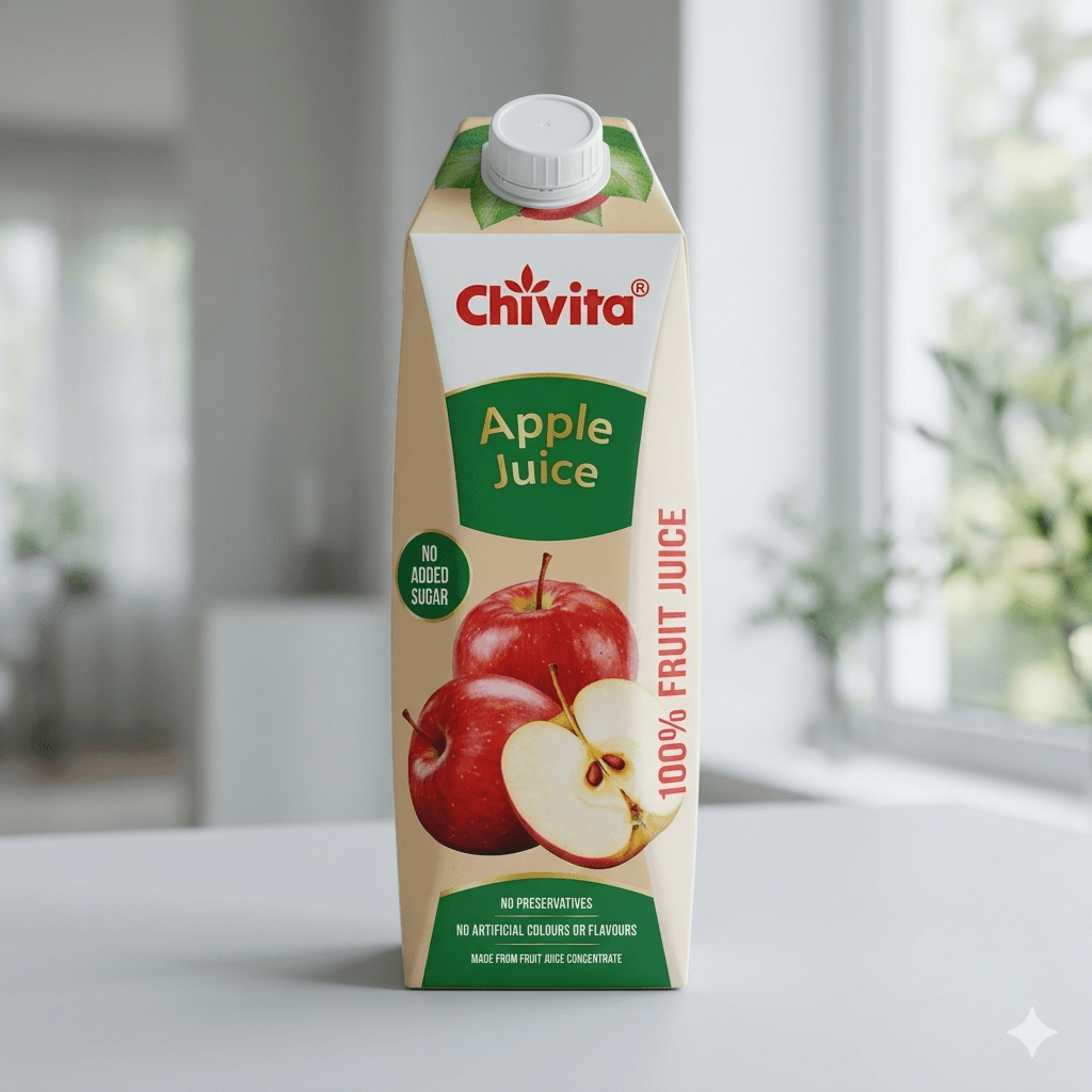 Chivita 100% Apple Juice 1L — by Chivita — Fruit Juices from NG — Afrizonemart