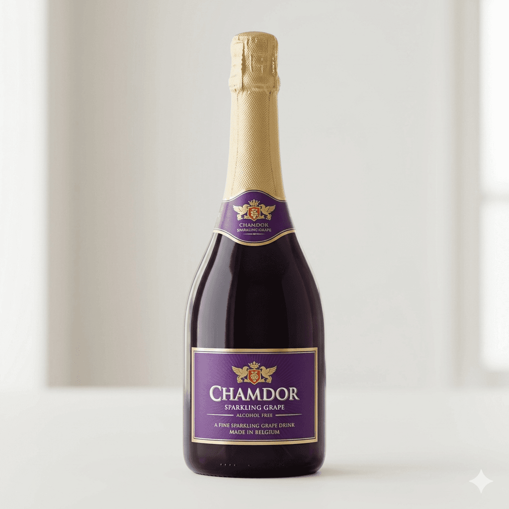 Chamdor Sparkling Grape Juice 75cl — by Chamdor — Fruit Juices from ZA — Afrizonemart