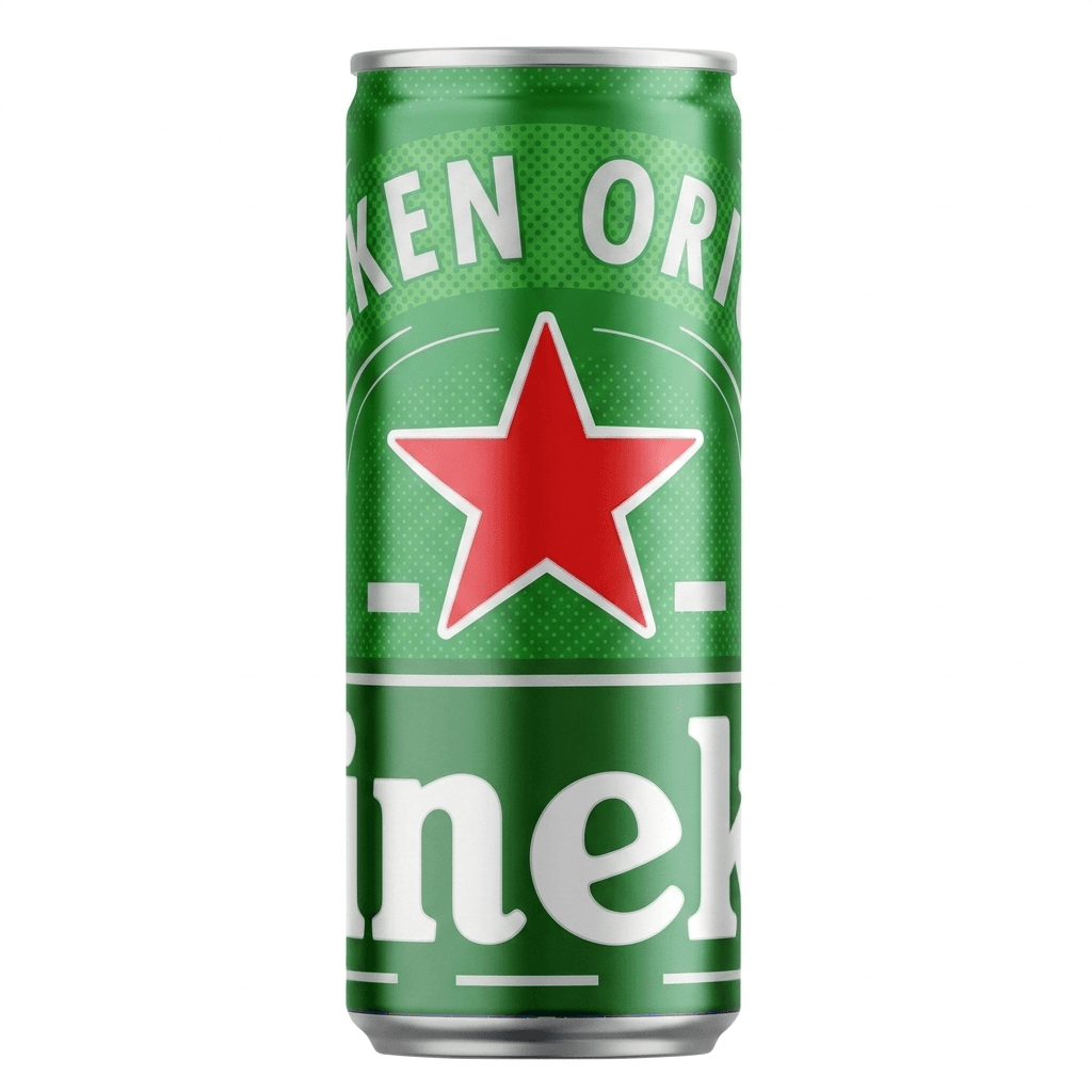 Heineken Lager 33cl Can