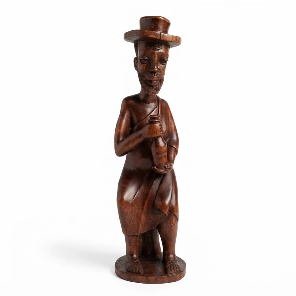 Traditional African Elder Wood Carving