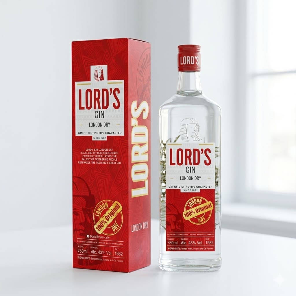 Lord's London Dry Gin (750ml) 75cl