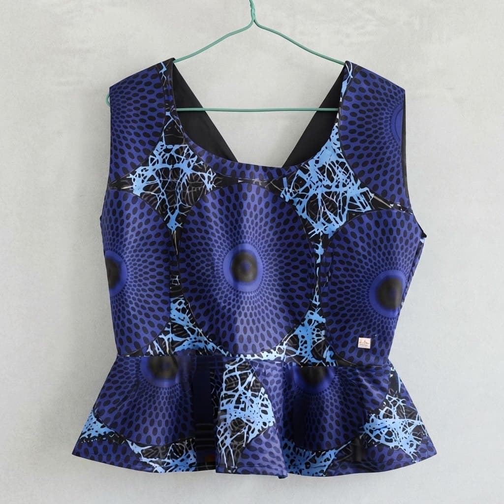 Chitenje Blouse — by MACODA Bangwe Factory — Women's Clothes products from MW — Afrizonemart
