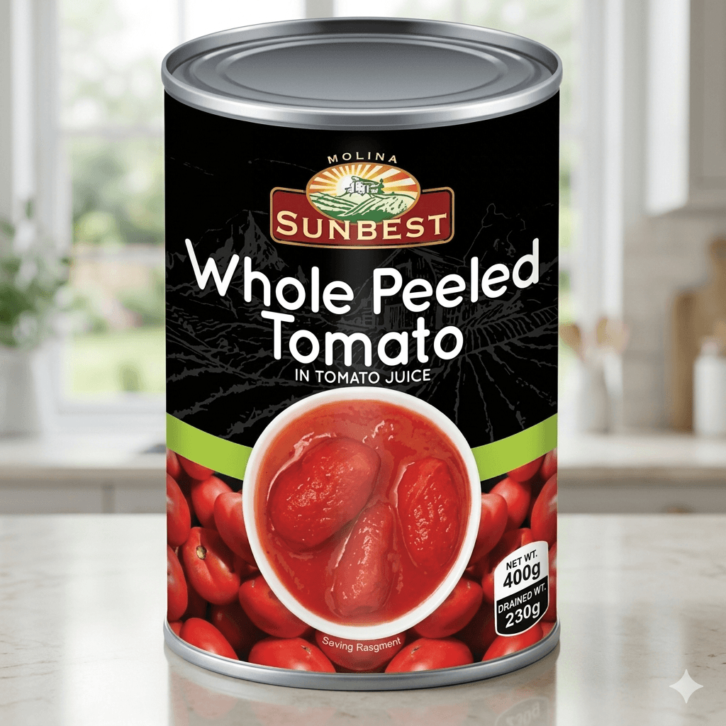 Whole Peeled Tomatoes 400g — by Local — Canned Goods from NG — Afrizonemart