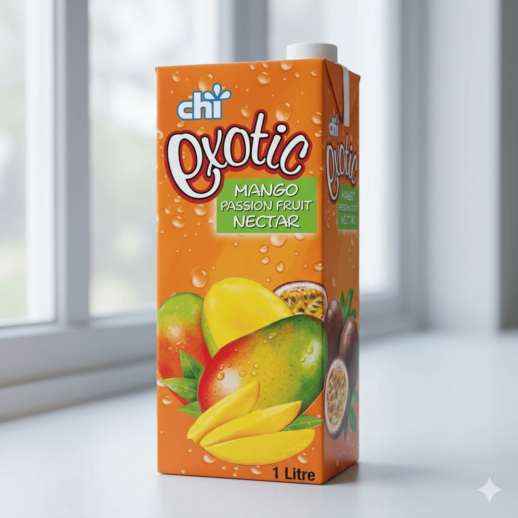 Chi Exotic Mango & Passion Fruit Nectar 1L