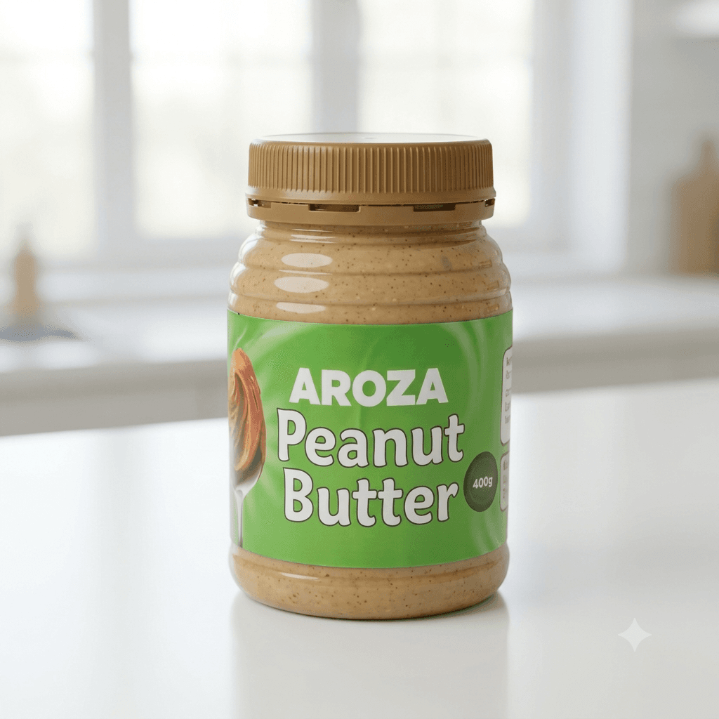 Aroza Peanut Butter - 400g — by Aroza Group Limited — Peanut Products from UG — Afrizonemart