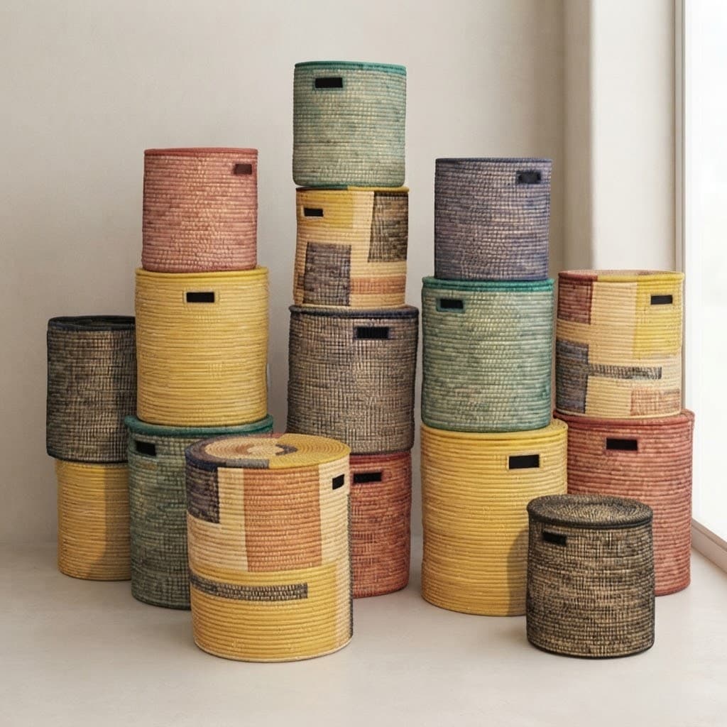 Monochrome Terracotta Baskets-Mix & Match Collection