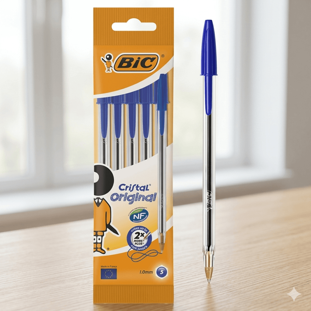 BIC Cristal Ballpoint Pen Pack of 5