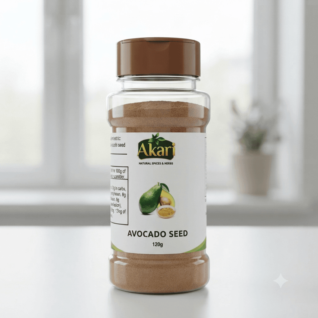 Akari Avocado Seed Spice Powder - 120g — by Akari Natural Spices and Herbs — food-agriculture-spices products from UG — Afrizonemart