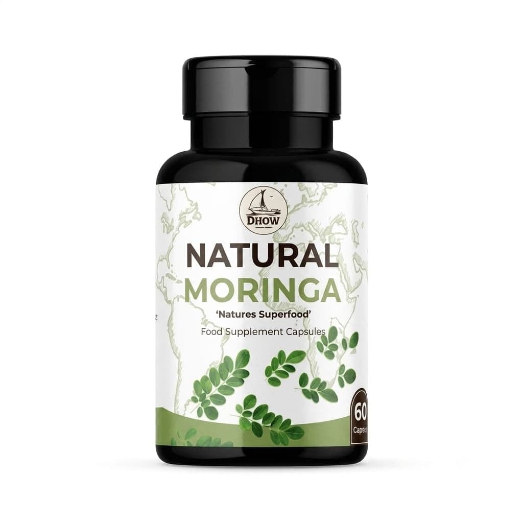 Dhow Nature Foods Moringa Capsules 60 Capsules