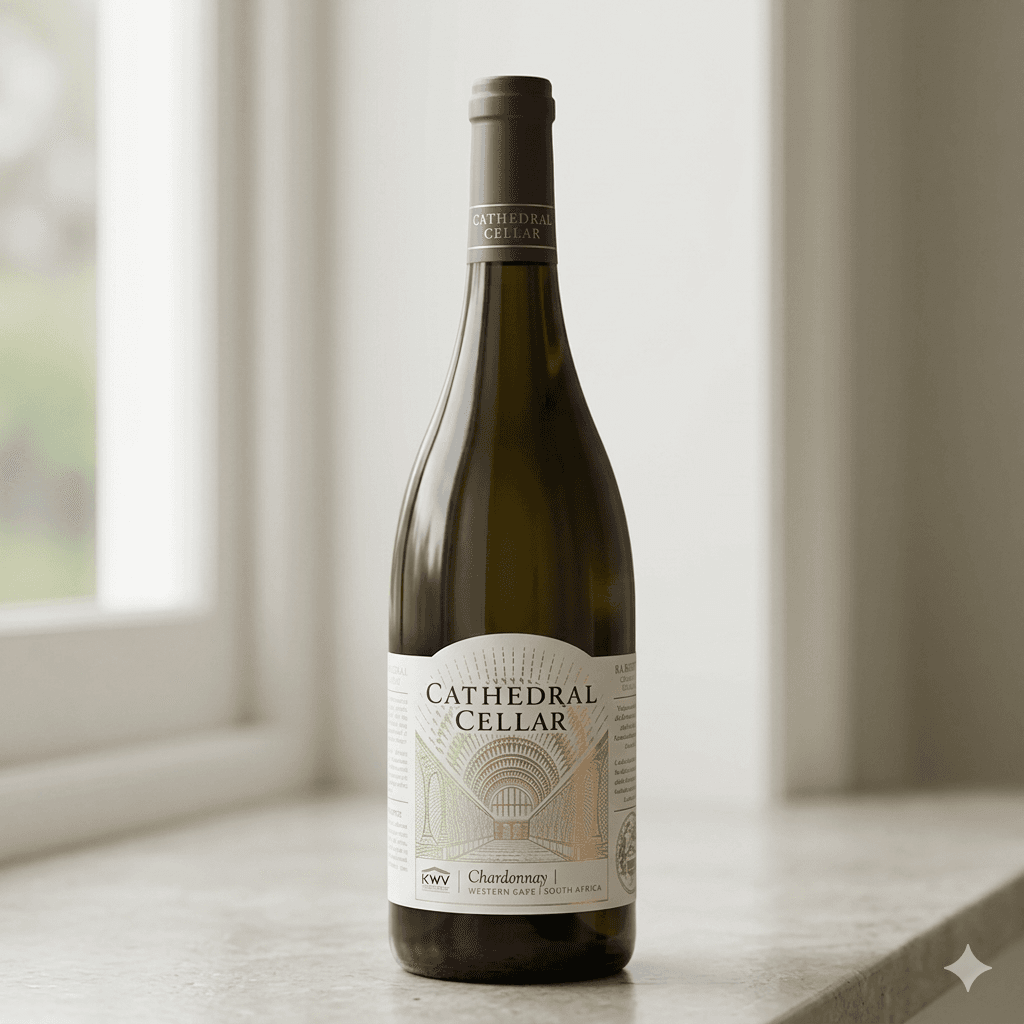 KWV Cathedral Cellar Chardonnay 750ml — by KWV — white-wine from ZA — Afrizonemart