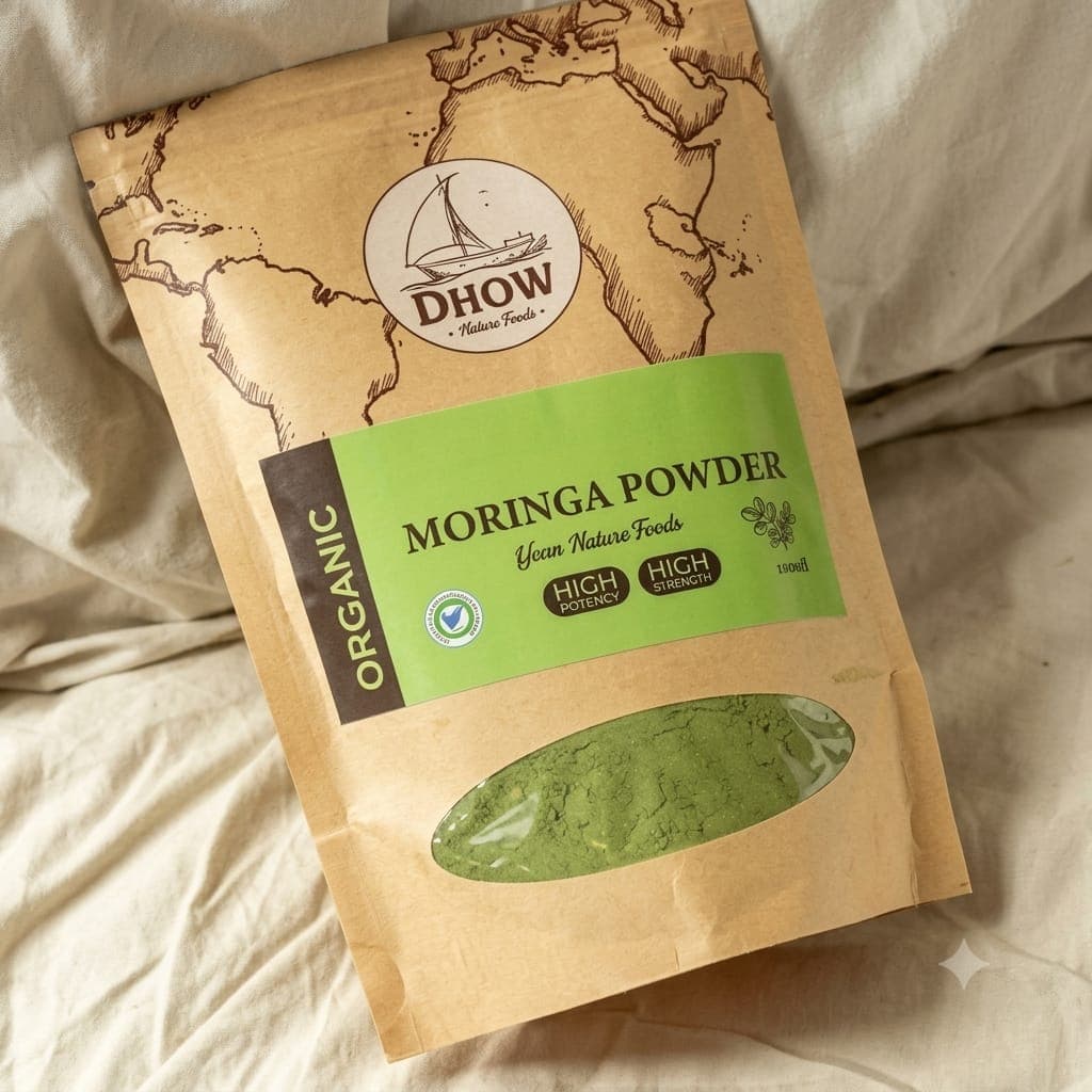 Dhow Nature Foods Organic Moringa Powder 200g