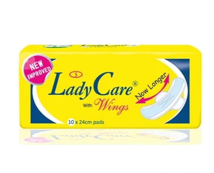 Lady Care Sanitary Pads 10 Pack