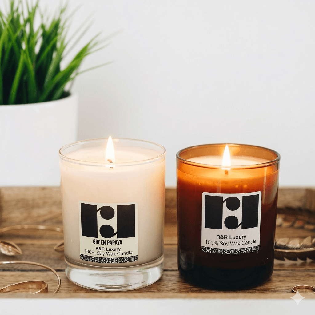 R&R Luxury Soy Candle 200g