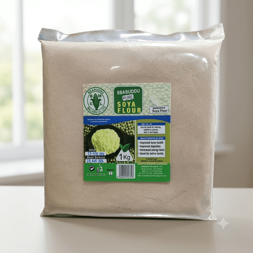 Bbabuddu Pure Soya Flour - 1kg