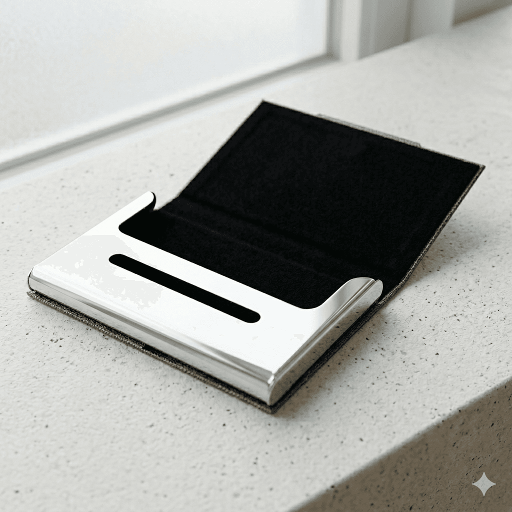 Business Card Holder Metal
