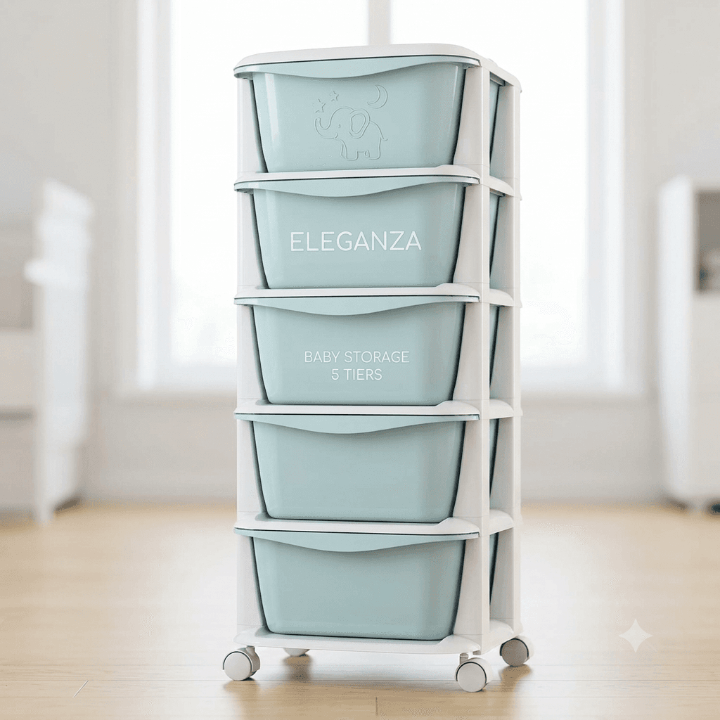 Eleganza Baby Storage Rack 5-Tier