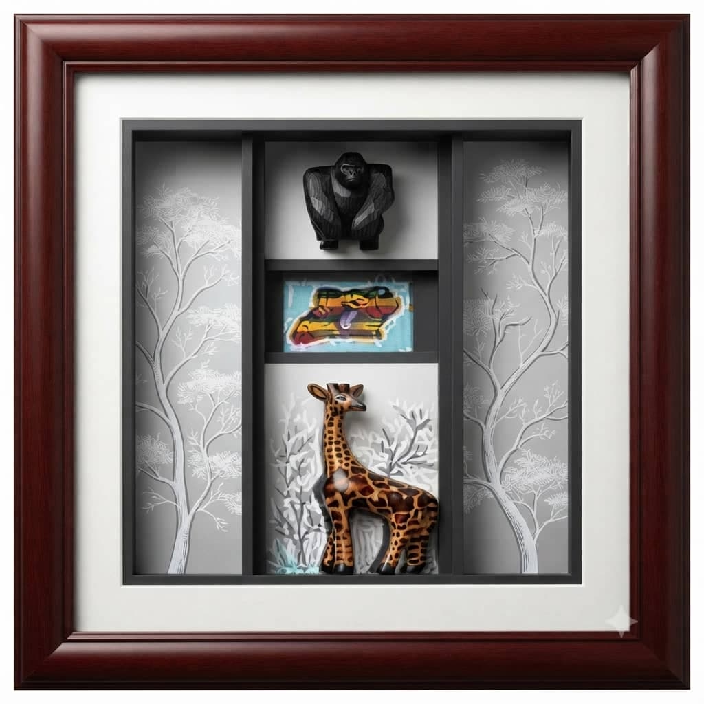 Framed Art Pieces — by Ugandan Crafts — lifestyle-framed-art products from UG — Afrizonemart