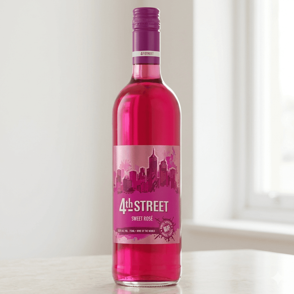 4th Street Natural Sweet Rosé 75cl