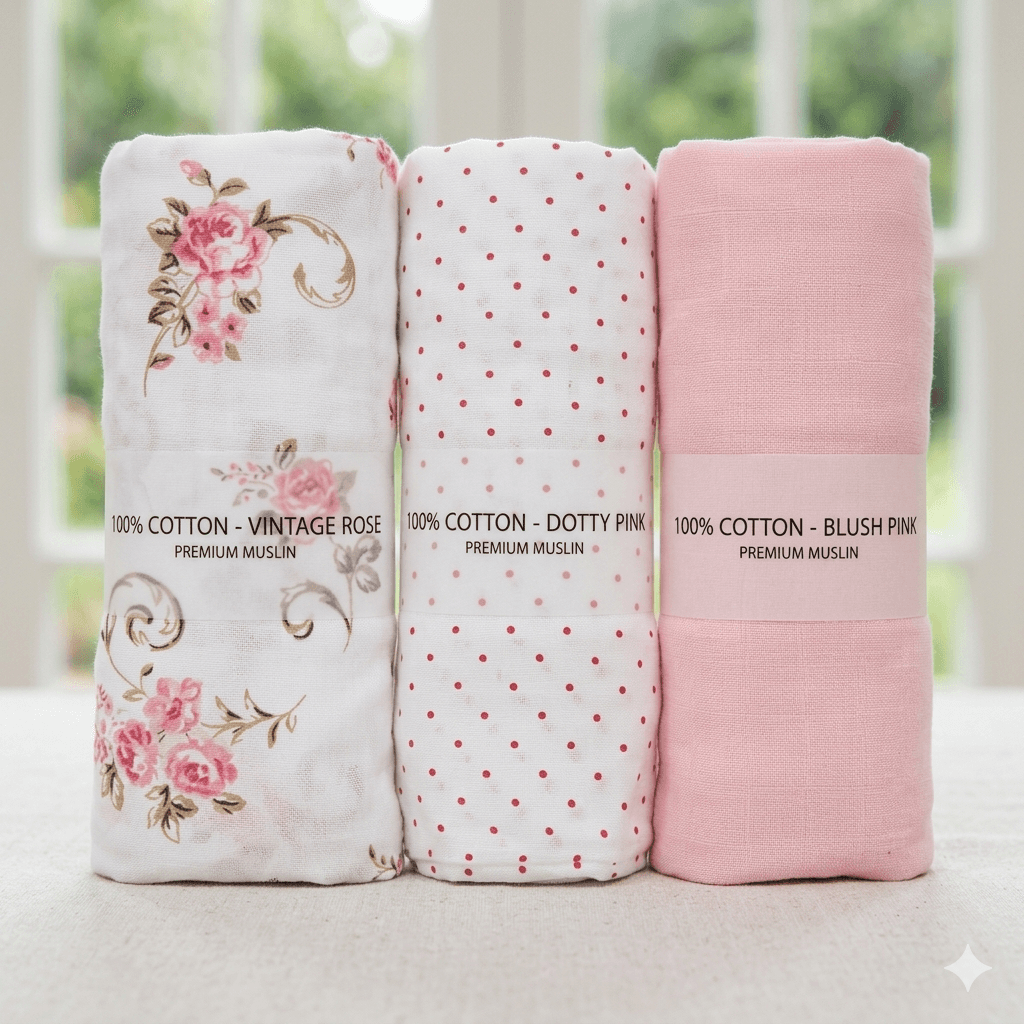 Receiving Blankets Pack of 3