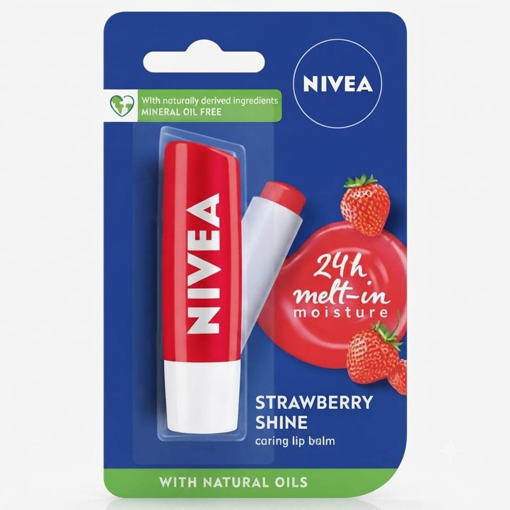 Strawberry Shine Caring Lip Balm — Afrizonemart