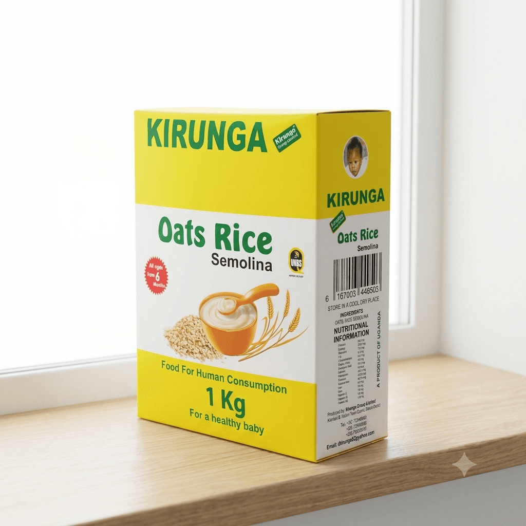 Kirunga Oats Rice Semolina - 1kg